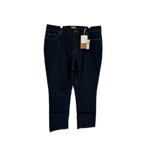 LL Bean Women's Classic Fit 16 Petite Rinsed Denim Jeans